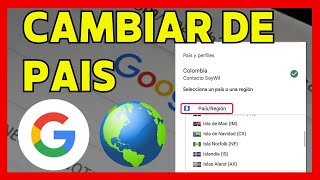 ✅COMO CAMBIAR EL PAIS DE TU CUENTA DE GOOGLE [upl. by Neerak553]