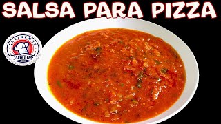 Como hacer salsa para pizza o para espagueti [upl. by Loleta]