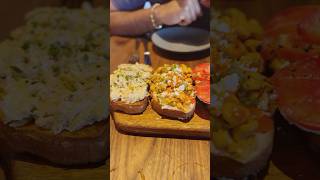 Postino Food Review  Best BRUSCHETTA Board shorts [upl. by Ahseia]