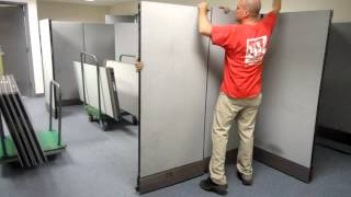 Herman Miller Install 1  office furniture [upl. by Venterea]