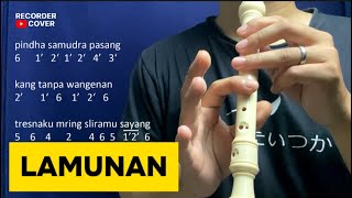 Not Angka Lamunan pindha samudra pasang Recorder Cover [upl. by Ahsanat]