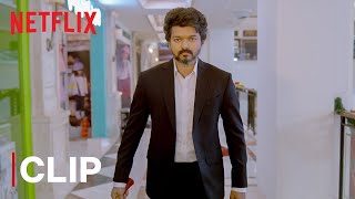 Thalapathy Vijay Saves A Child  Beast Movie Scene  Netflix India [upl. by Eseerehc]