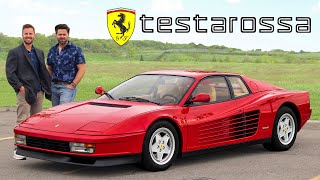 1988 Ferrari Testarossa Review  Driving The Legend [upl. by Munt947]