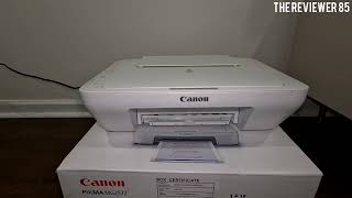 Canon Pixma MG2522 installation of the ink Cartridge [upl. by Funk]