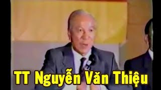 Tổng thống VNCH Nguyễn Văn Thiệu trả lời về 16 tấn vàng [upl. by Akinyt]