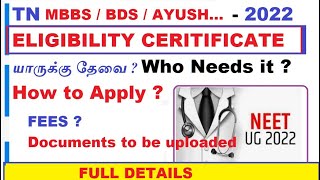 How to get ELIGIBILITY CERTIFICATE in MGR university [upl. by Salaidh626]