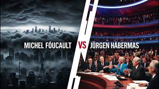 Michel Foucault VS Jürgen Habermas  Power Knowledge and Discourse Explained [upl. by Zalucki]