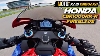 Honda CBR1000RRR SP Fireblade  RAW Onboard  Autódromo do Algarve [upl. by Rosmarin]