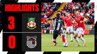 HIGHLIGHTS  Wrexham 30 Grimsby Town  Sky Bet League Two  Saturday 16th September 2023 [upl. by Ahsataj]