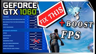 This FORTNITE SETTING causes FPS DROPS • NVIDIA GeForce GTX 1060 Chapter 3 [upl. by Eiznyl]