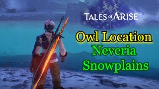 Owl Location Nevira Snowplains Tales of Arise [upl. by Jenesia]