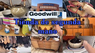 GOODWILL  RECORRIDO POR TIENDA DE SEGUNDA MANO [upl. by Atkinson217]