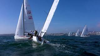 Cascais J70 Winter Series  SailCascais Trophy Day 1 [upl. by Baggott]