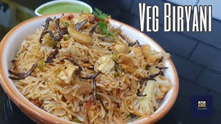 Veg biryani Recipe  वेज दम बिरयानी  Easy and quick vegetables Biryani Recipe [upl. by Fidela449]