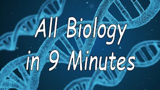 All of Biology in 9 minutes [upl. by Kelton]