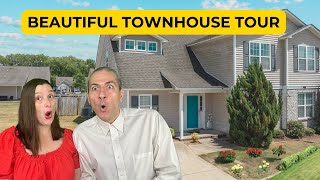 Tour Of Stunning 2 Story Townhouse in Winterville North Carolina [upl. by Ayar]