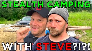 STEALTH CAMPING WITH STEVE WALLIS [upl. by Namharludba157]