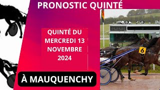 PRONOSTIC TURF PMU QUINTÉ PRIX JACQUES BRION DU MER 13 NOV 2024MAROCFRANCESUISSEBELGIQUE [upl. by Caressa]