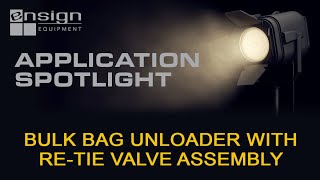 Bag Unloader with ReTie Valve [upl. by Francisca]