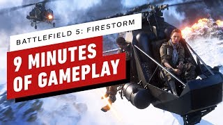 9 Minutes of Battlefield 5 Firestorm Battle Royale Gameplay [upl. by Andree]