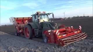 Kartoffeln pflanzen bei J Graalfs GoPro Hero4 Full HD Fendt Grimme Krampe Interseed Potatoes [upl. by Ackerley]