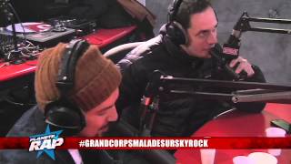 Grand Corps Malade feat Tunisiano quotFunambulequot en live dans Planète Rap [upl. by Nylknarf]