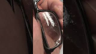 REMOVING “antiglare” coating from glasses isopropyl alcohol [upl. by Igor]