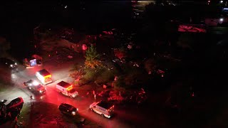 05262024 Claremore OK  Tornado Destroys Campers at KOA Camp  Drone  EMS Response [upl. by Aurel]