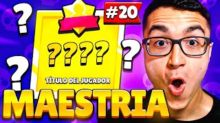 CONSIGO mi 20º MAESTRÍA en BRAWL STARS [upl. by Samford]