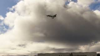 CJ Simulations Typhoon display at Farnborough [upl. by Odraboel334]