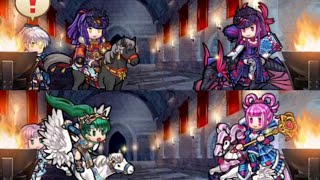 Bound Hero Battle  Ivy amp Hortensia Infernal 1 turn clear  Fire Emblem Heroes [upl. by Neelyk334]