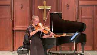 Téa Lovejoy Bowers  Peace  2024 Autumn Music Competition [upl. by Aikkan226]