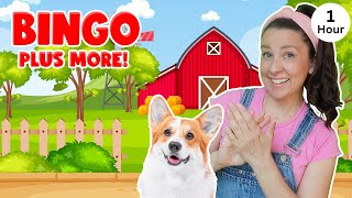 Bingo  More Nursery Rhymes amp Kids Songs  Ms Rachel [upl. by Meenen819]