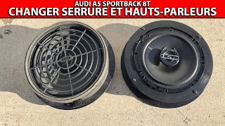 Changer la serrure et les hautsparleurs sur Audi A5 Sportback B8 [upl. by Lenehc568]