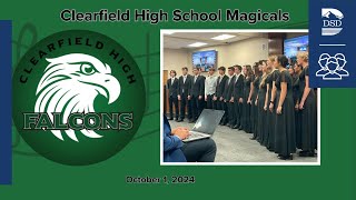 Clearfield Madrigals perform at Davis School District Board Meeting [upl. by Noak]