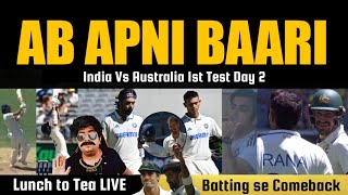 ALL EYES ON INDIAN BATTING NOW 🙏 Starc Played Crucial Role  India Vs Australia 1st Test Perth Day2 [upl. by Adnilasor581]