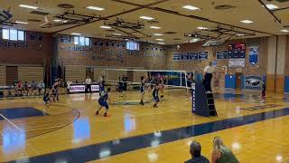 Bayport Blue Point vs Hauppauge Boys Volleyball  September 2022 [upl. by Kind]