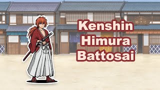 The Battle Cats  Kenshin Himura Battosai 2 starcrown [upl. by Atiuqad]