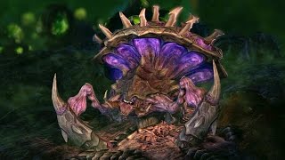 Swarm Host Evolution Carrion and Creeper Starcraft 2 Heart of the Swarm [upl. by Noiram]