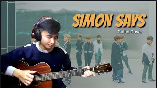 SIMON SAYS  SMTOWN  Guitar Cover by Lenzely [upl. by Drawde]