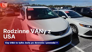 Bezwypadkowe Auto z USA  Czy to możliwe  Rodzinne poleasingowe VANY [upl. by Tnarud]