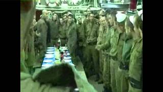 Israel Navy Soldiers Sing Shabbat Song At Sea [upl. by Barayon840]