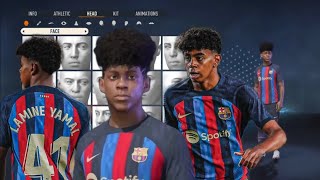 FIFA 23  How To Create Lamine Yamal 🇪🇸 [upl. by Monika]