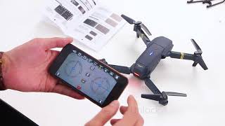 S168 E58 WIFI FPV Quadcopter Operational Guidelines [upl. by Netsreik]