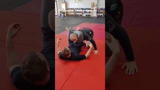 Triangle Choke Escape  Pin the Choking Leg bjj jiujitsu grappling [upl. by Surovy]