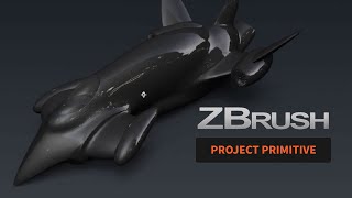 Create an Aircraft in Minutes with ZBrush  Project Primitive Deformer in Action [upl. by Aik]