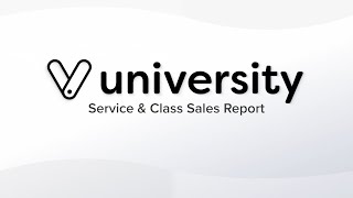 How to Run a Service and Class Sales Report in Vagaro [upl. by Elvie]