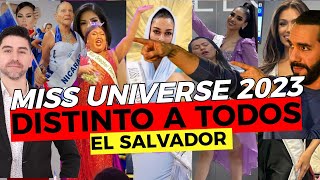 Nunca había pasado esto MISS UNIVERSO EL SALVADOR 2023 Las TOP mejores momentos y polémicas [upl. by Aleciram]