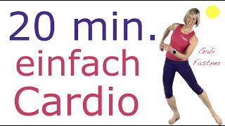 💜 20 min einfach Cardio trainieren und Stoffwechsel ankurbeln  ohne Geräte im Stehen [upl. by Llerrahs336]