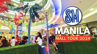 SM CITY MANILA the First SM Supermall in the City of Manila  4K Walking Tour  Philippines [upl. by Nnaer]